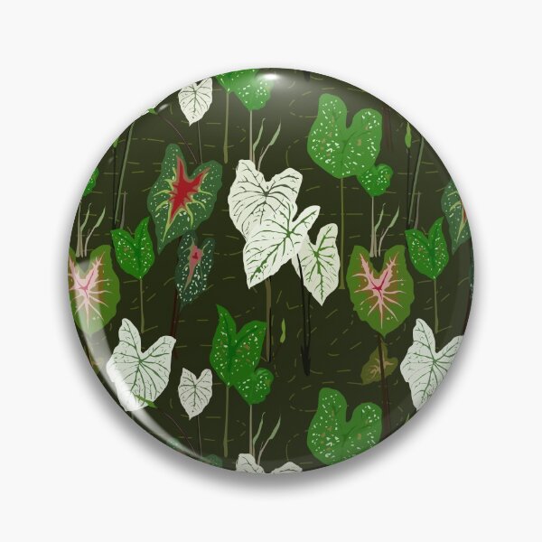 Item preview, Caladium Plant Varieties Pattern - Spider Plant Pattern - Caladium Bicolor Plant -  White Caladium Plant - Tropical Plant Botanical Pattern designed and sold by dpeepowl.
