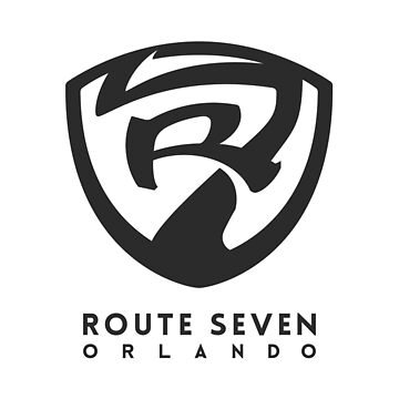 Artwork thumbnail, Route 7 Orlando Black Logo by Route7Orlando