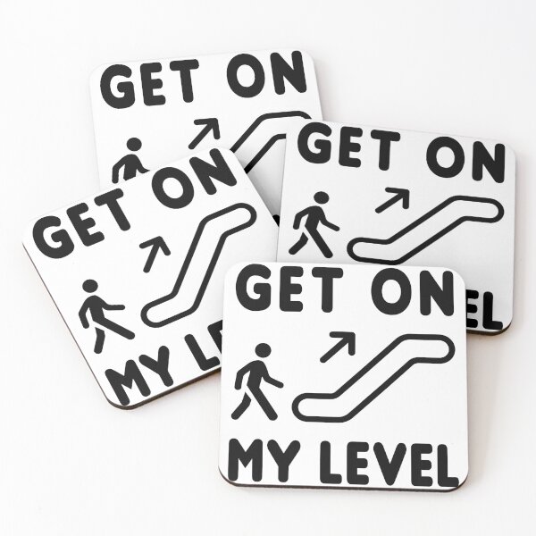 Item preview, Get On My Level designed and sold by Cotton Jam.