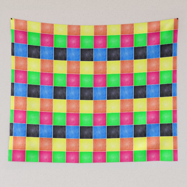Item preview, colorful squares designed and sold by Shirley cute art .