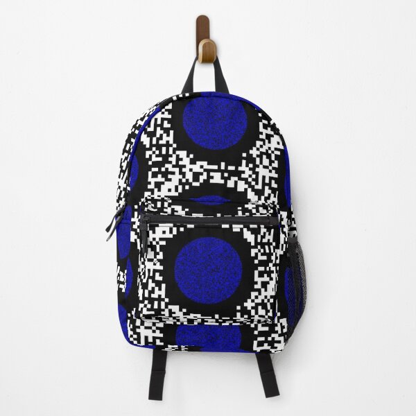 Optical illusion abstract art Backpack