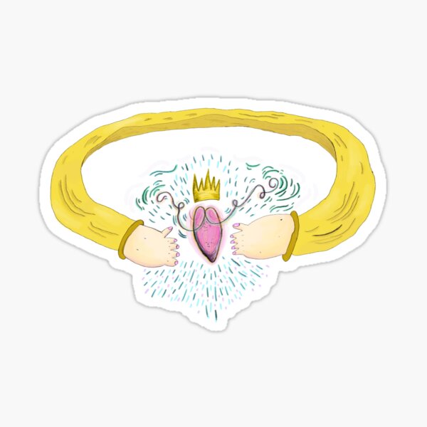 Claddagh Ring Sticker