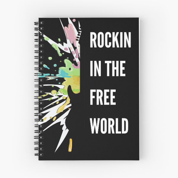 Aperçu de l'œuvre Rockin dans le monde libre créée et vendue par GreenerDays.
