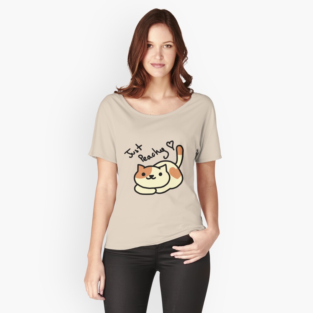 t shirt with peaches