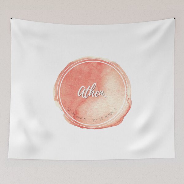 Item preview, Athens (Greece): GPS coordinates designed and sold by DagShop.