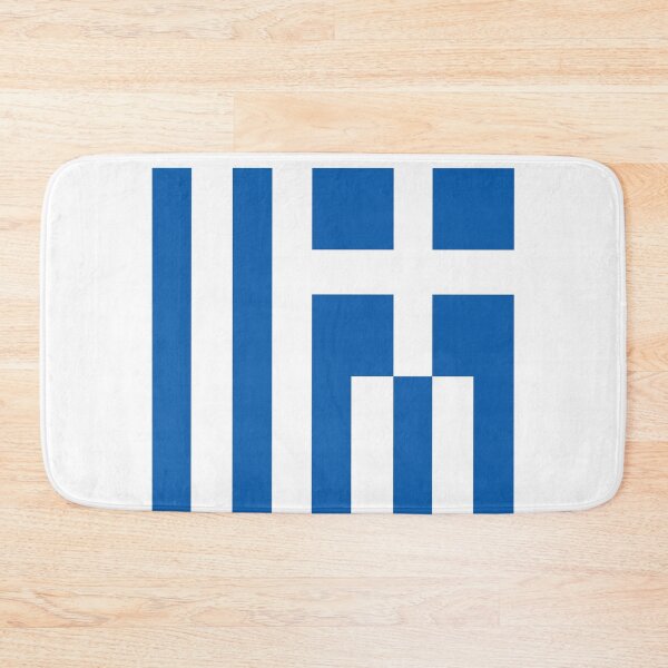 Item preview, Greek flag designed and sold by Nickolas Kyprianos.