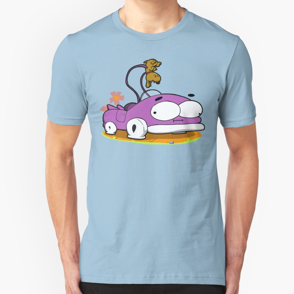 Prut prut the car Slim Fit T-Shirt