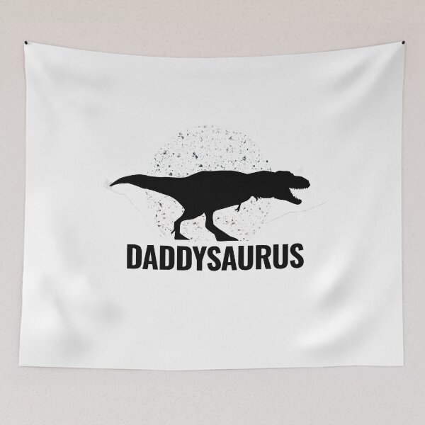 Item preview, Daddysaurus sticker designed and sold by sketchypages.