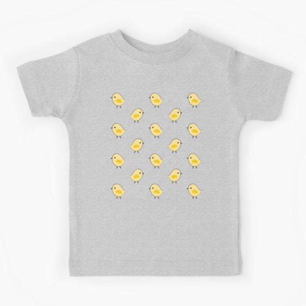 Item preview, Busy Chicks Pattern - Yellow on Aqua Blue designed and sold by Daisy Beatrice.