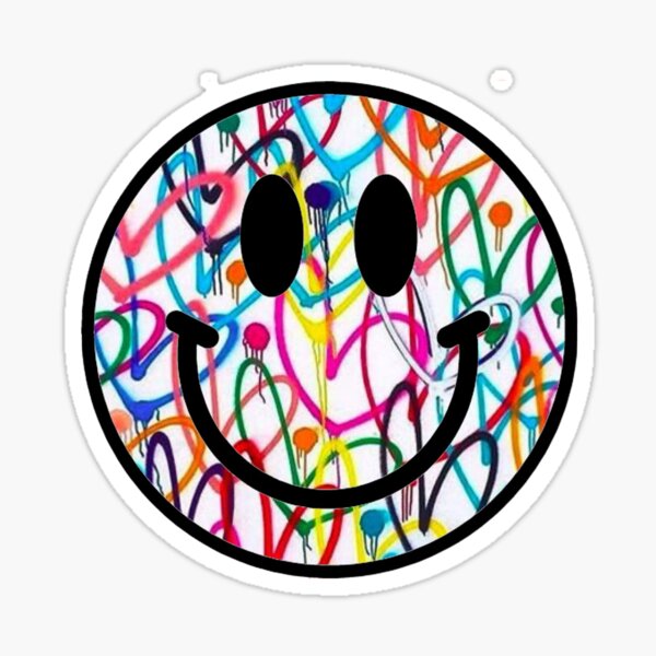 Item preview, Smiley Face sticker — hearts designed and sold by annagcrow.