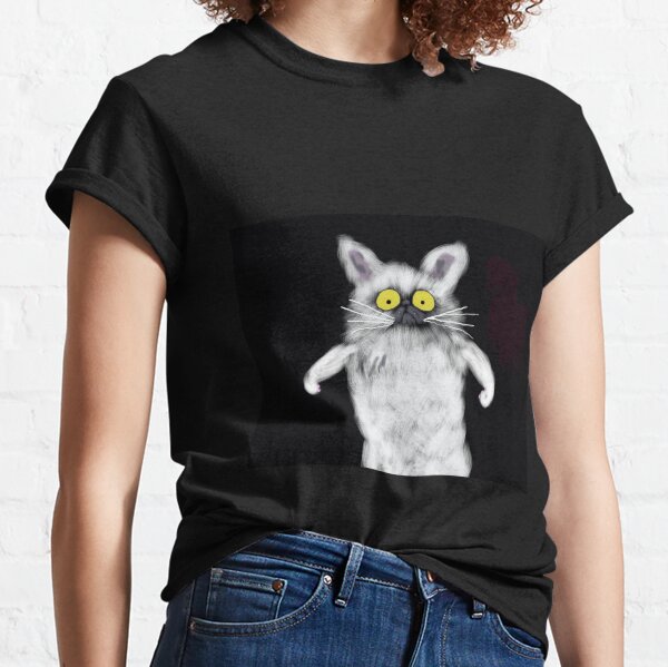 Scared kitty  Classic T-Shirt