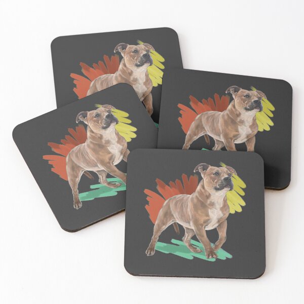 Item preview, The Staffordshire Bull Terrier  designed and sold by Elspeth Rose Design.