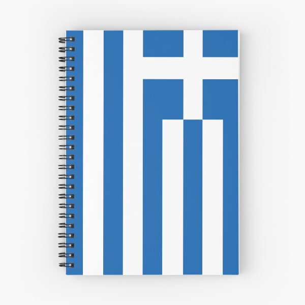 Item preview, Greek flag designed and sold by Nickolas Kyprianos.