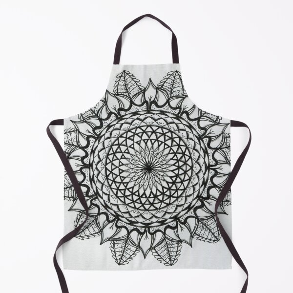 Item preview, Black and White Mandala designed and sold by adapleiades.