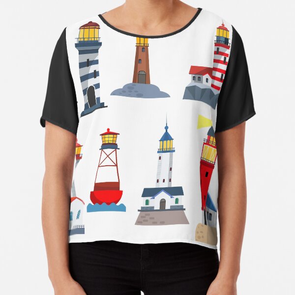 Lighthouse Chiffon Top