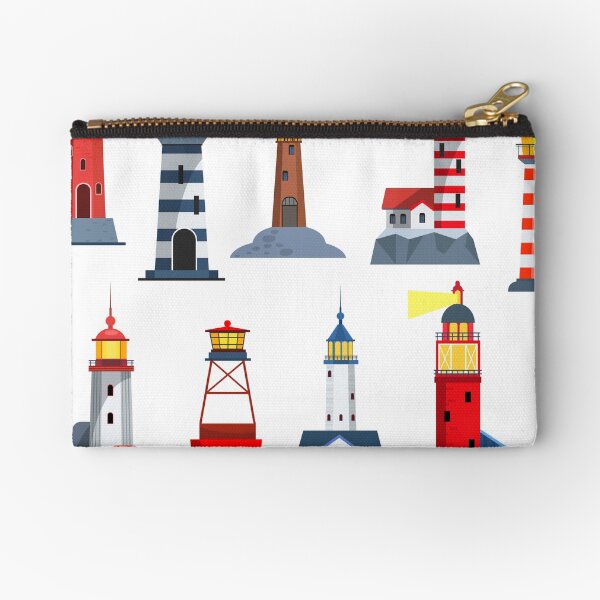Lighthouse Zipper Pouch