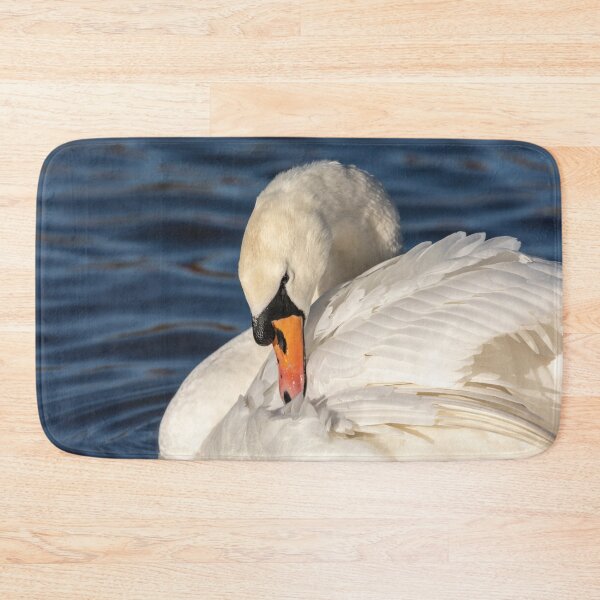 Item preview, Graceful swan preening designed and sold by AYatesPhoto.