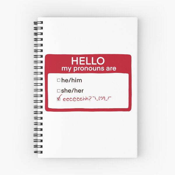 Item preview, Pronouns designed and sold by Bridget Serdock.