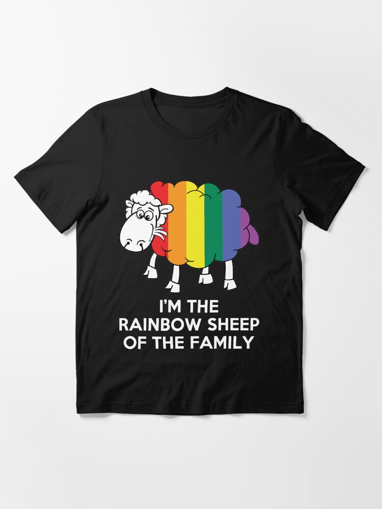Thumbnail 2 of 7, Essential T-Shirt, I'm The Rainbow Sheep Of The Family T-Shirt designed and sold by wantneedlove.
