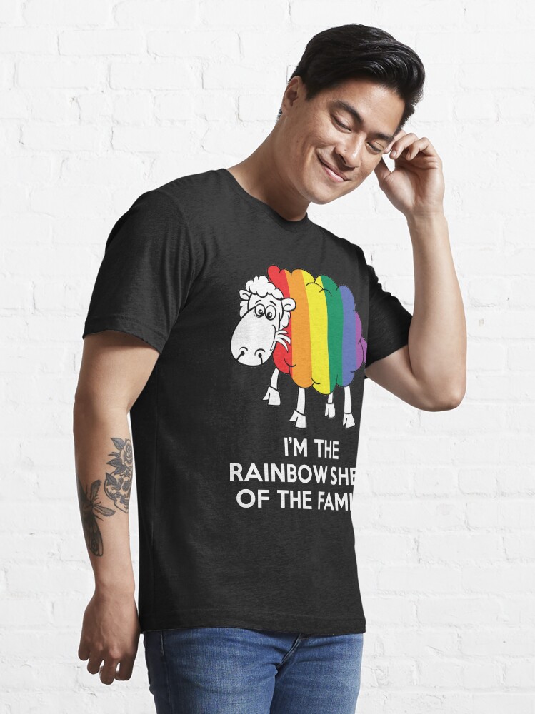 Thumbnail 3 of 7, Essential T-Shirt, I'm The Rainbow Sheep Of The Family T-Shirt designed and sold by wantneedlove.