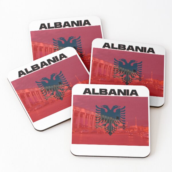 Item preview, Albanian flag designed and sold by Sara 2000.