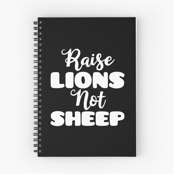 Item preview, Raise Lions Not Sheep - Be The Lion Not The Sheep designed and sold by WonderWear.