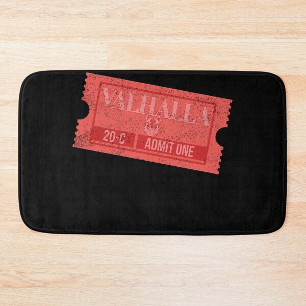 Item preview, Ticket to Valhalla Admit One Vikings Design designed and sold by trendyzcom.