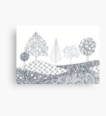 Tree Scene Canvas Print