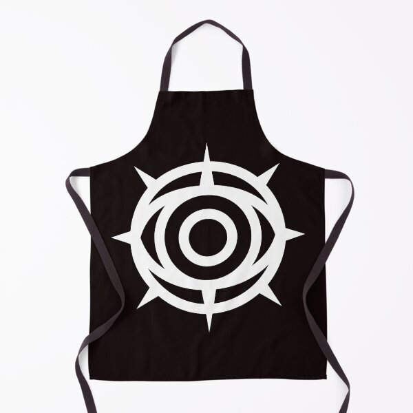 Item preview, White Geometric Sacred Symmetry Evil Eye designed and sold by G-Pet.