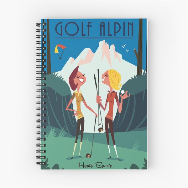 Artikelvorschau, Golf Alpin Poster entworfen und verkauft von GAGodel.