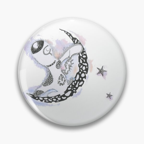 Item preview, Dog on New Moon designed and sold by adapleiades.