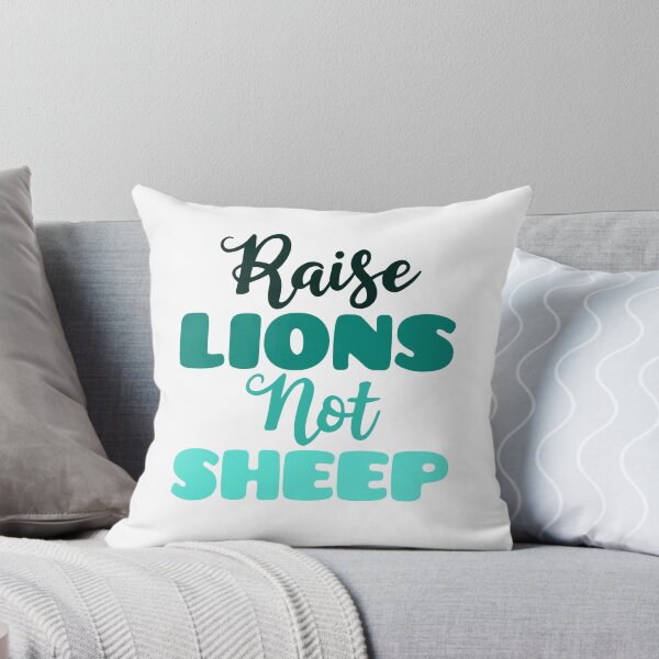 Item preview, Raise Lions Not Sheep - Be The Lion Not The Sheep - Trump Lion designed and sold by WonderWear.