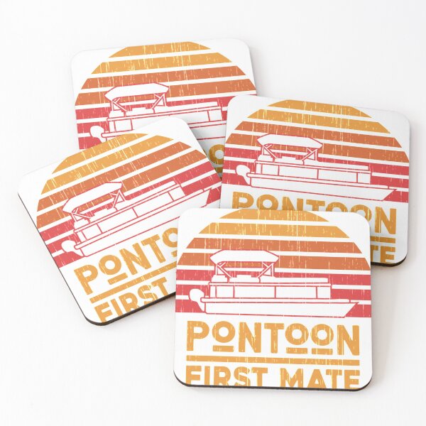 Item preview, Vintage Pontoon First Mate Gift designed and sold by jasminego7.