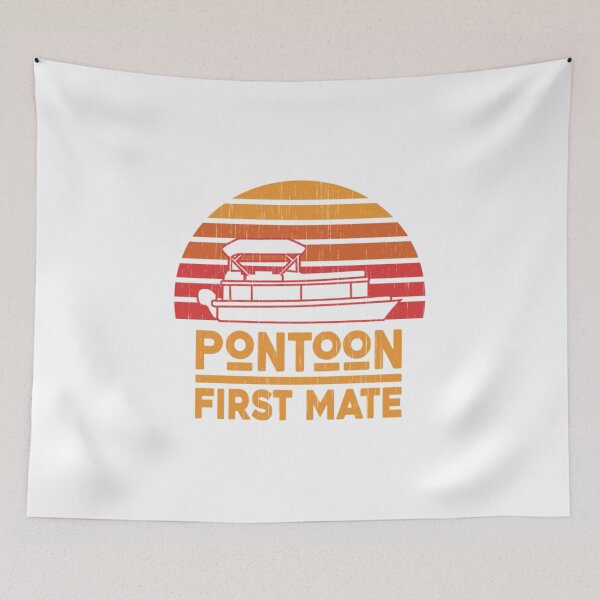 Item preview, Vintage Pontoon First Mate Gift designed and sold by jasminego7.