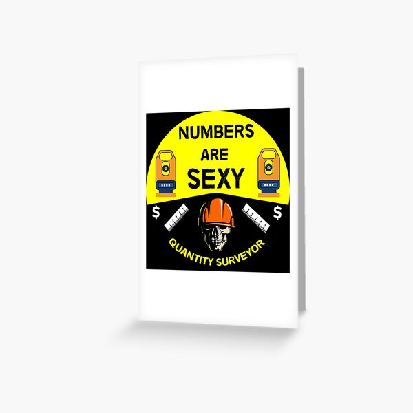 quantity surveyor greeting cards redbubble