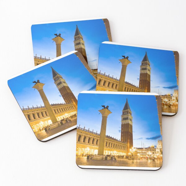 Item preview, The St Mark's basilica and the Campanile in the Saint Marks square, Venice, Italy designed and sold by gianliguori.