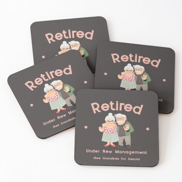 Item preview, Retired, Under New Management, See Grandkids For Details designed and sold by 2romantics.
