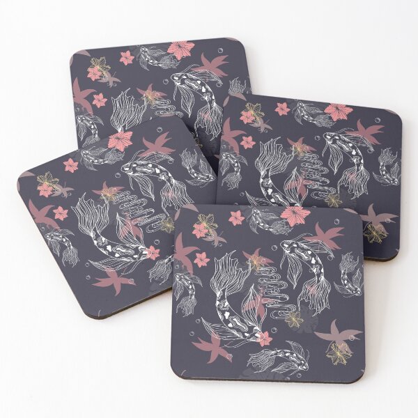 Item preview, Japanese Koi fish symbolize good luck designed and sold by Hatomomox.