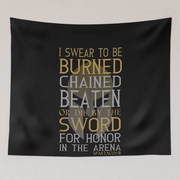 Item preview, Sacramentum Gladiatorum Spartacus Pledge designed and sold by eyevoodoo.