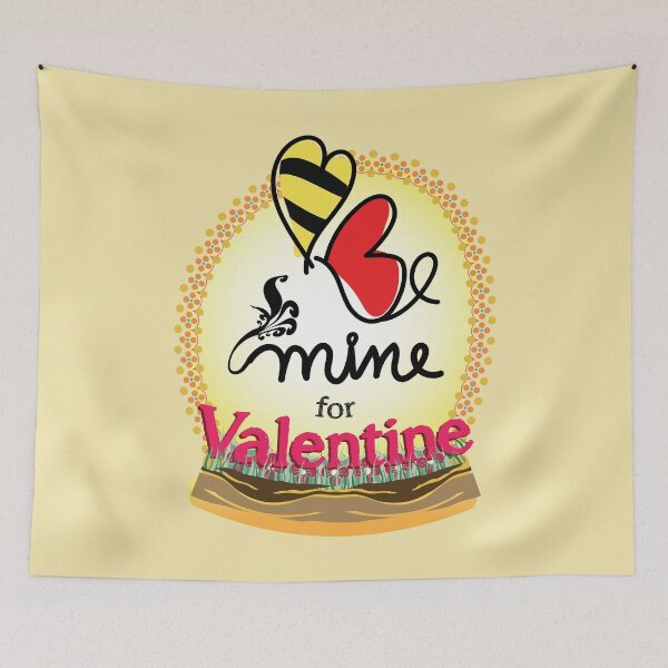 Item preview, Bee mine for valentine designed and sold by Arteria Mix.