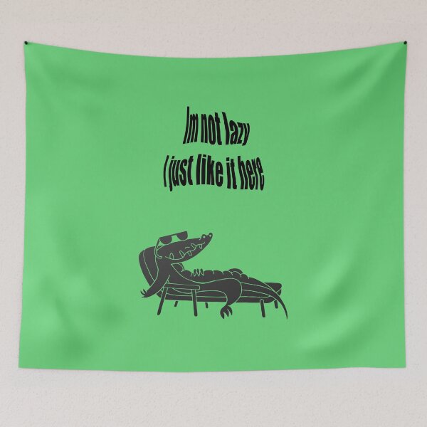 Item preview, Im not lazy I just like it here designed and sold by Nickolas Kyprianos.