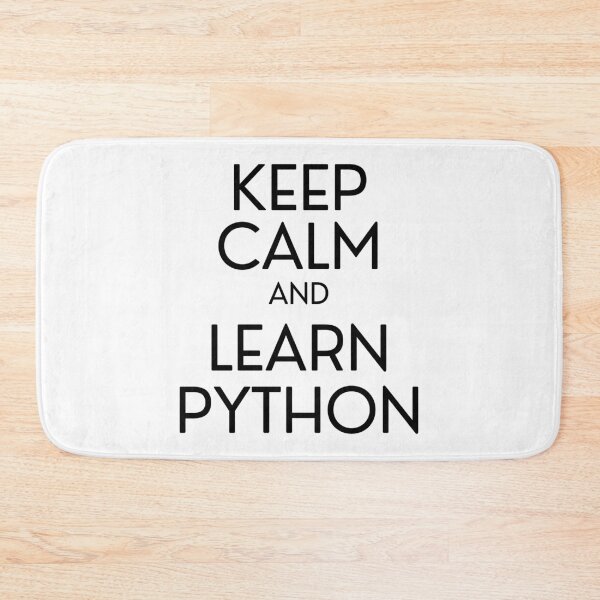 Item preview, Keep calm and learn Python designed and sold by not4fantasy.
