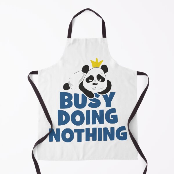 Item preview, Busy Doing Nothing Lazy Panda designed and sold by AdanicPro.