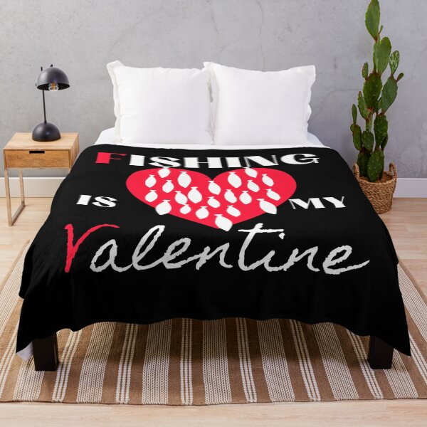 Item preview,  Fishing Is My Valentine designed and sold by Vibing-Right.
