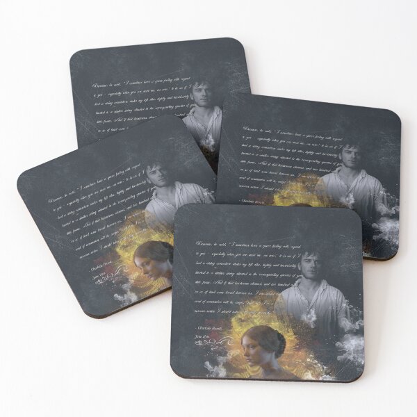 Item preview, Jane Eyre Love Quotes - Mia Wasikowska and Michael Fassbender. designed and sold by FanitsaArt.