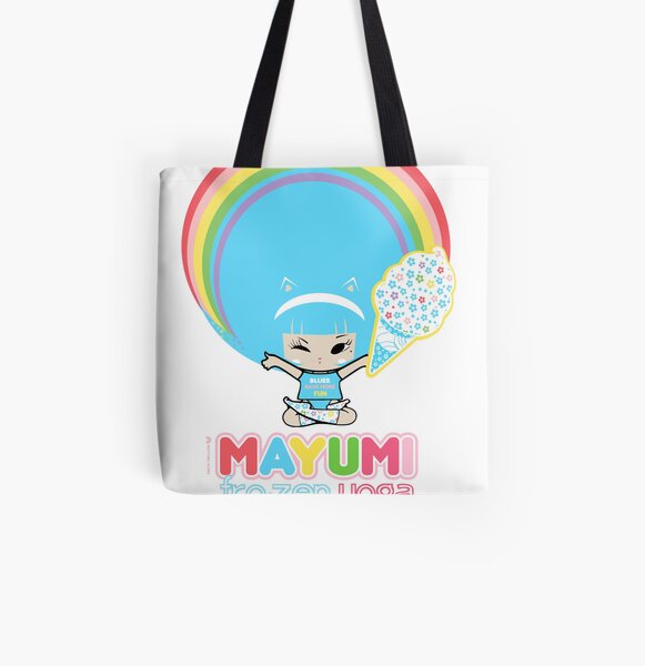 Frozen Yoga All Over Print Tote Bag