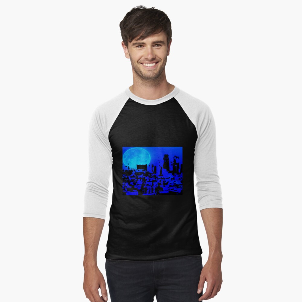 Item preview, Baseball ¾ Sleeve T-Shirt designed and sold by kinkatstyle.