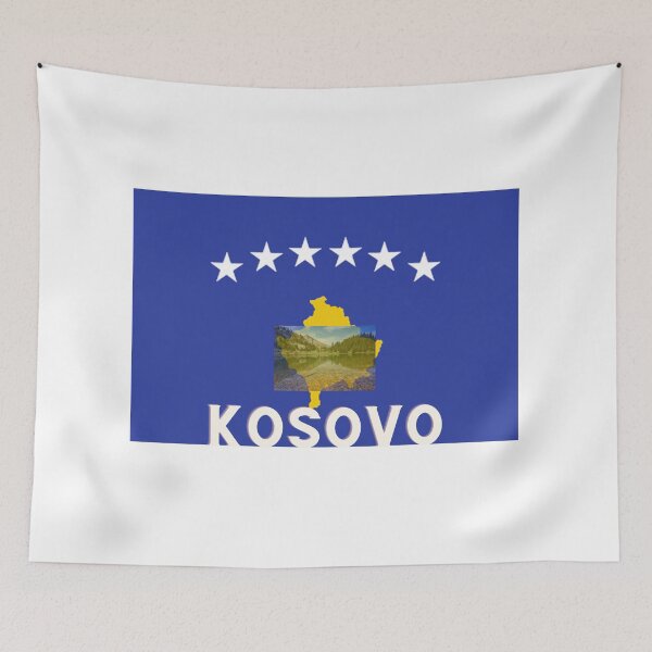Item preview, Kosovo flag designed and sold by Sara 2000.