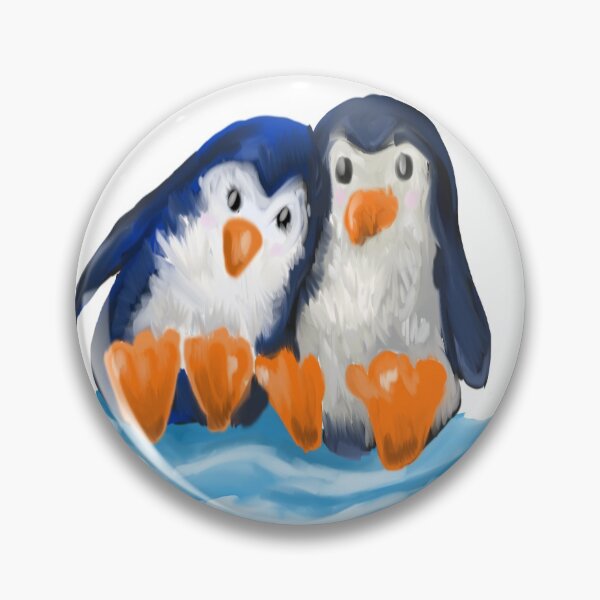 Item preview, Happy Valentine's Day with Penguins designed and sold by WorldOfRey.