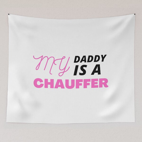 Item preview, My dad is Chauffeur funny family gift idea  designed and sold by chi vana.